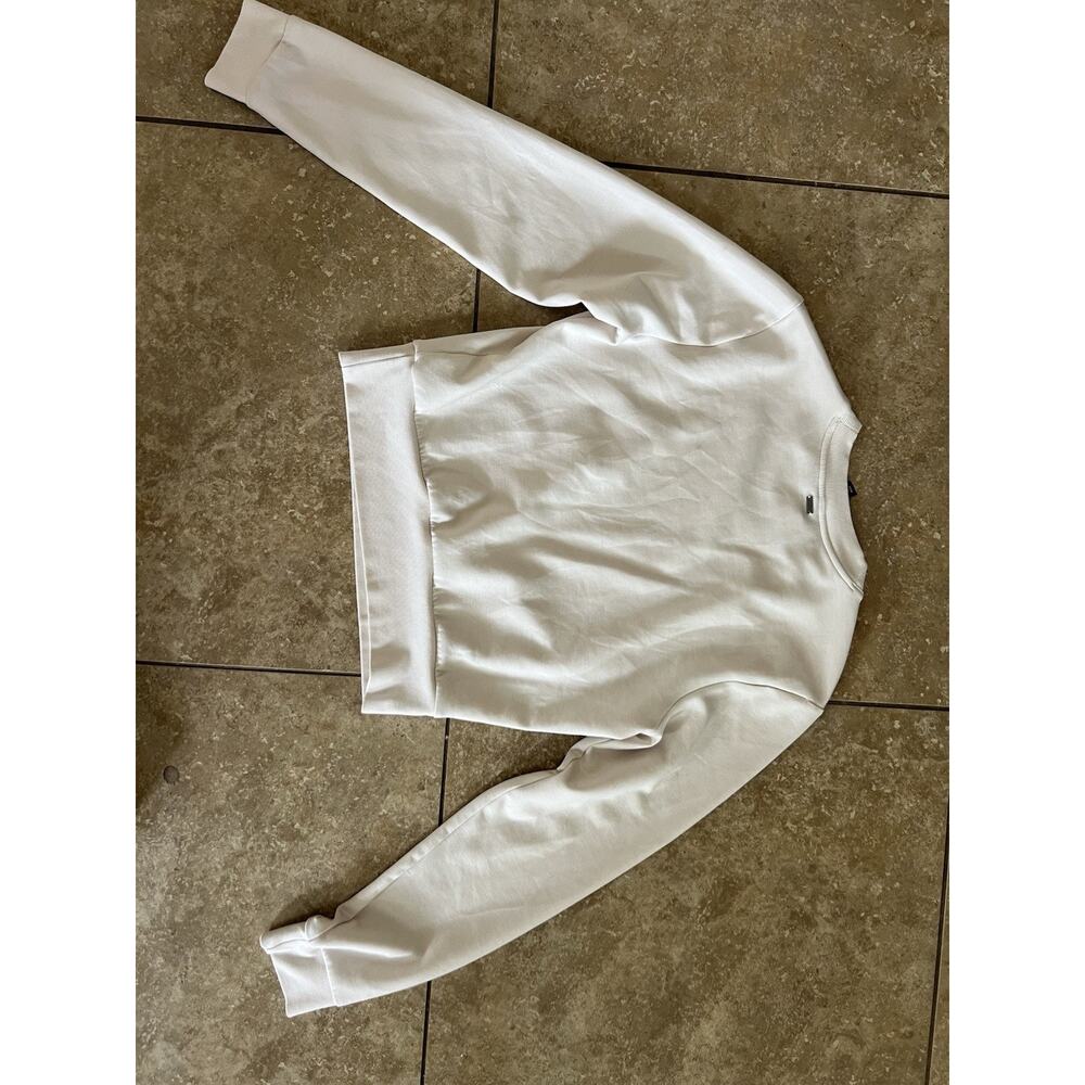 NWOT Vuori Compose Sweater + Wide Leg Pant Set In Marshmallow - Picture 3 of 8